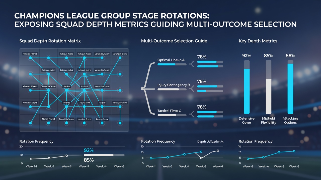 Team squad depth chart analysis during European fixture congestion