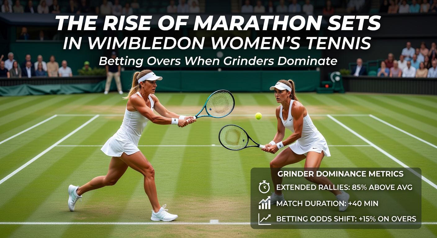 Close-up of two women tennis players in a prolonged rally during a Wimbledon women's match, sweat visible as grinders battle on Centre Court
